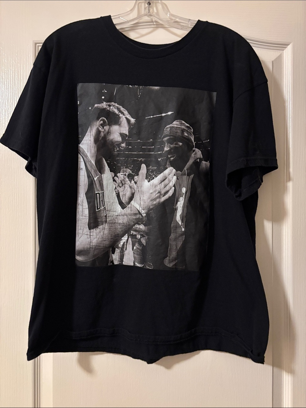 Vintage Luka Doncic & Kobe Bryant Graphic Tee Black T-Shirt XL